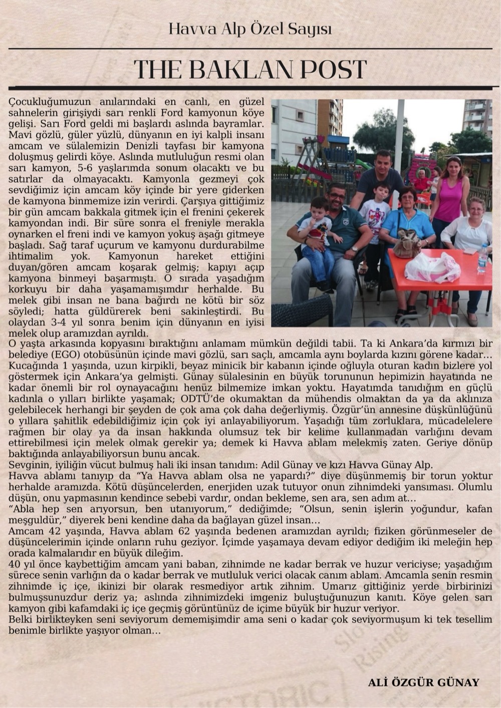 The Baklan Post — Sayfa 8