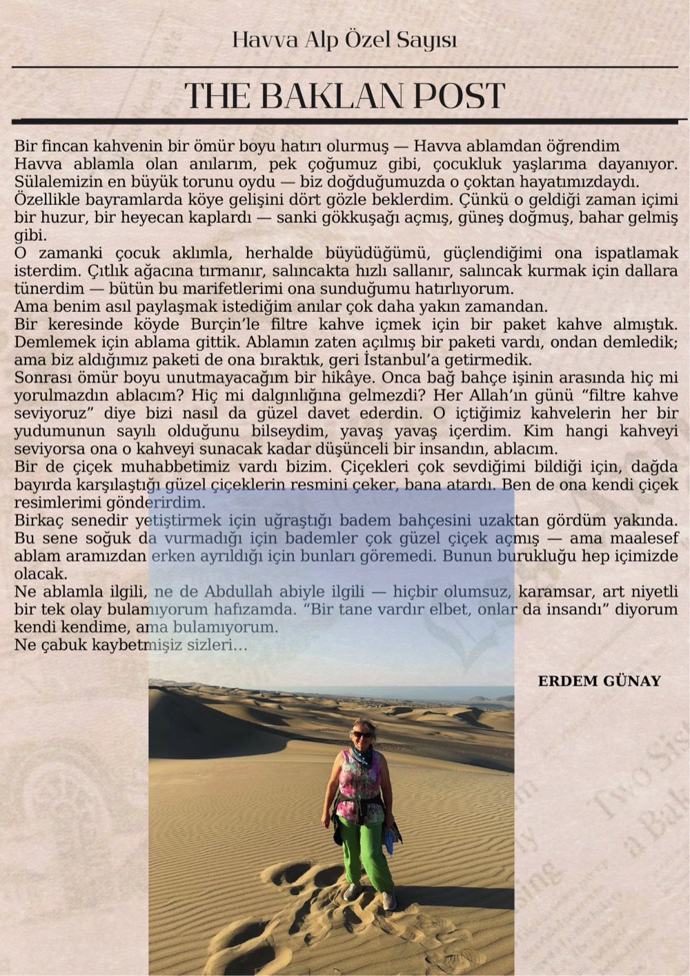 The Baklan Post — Sayfa 13