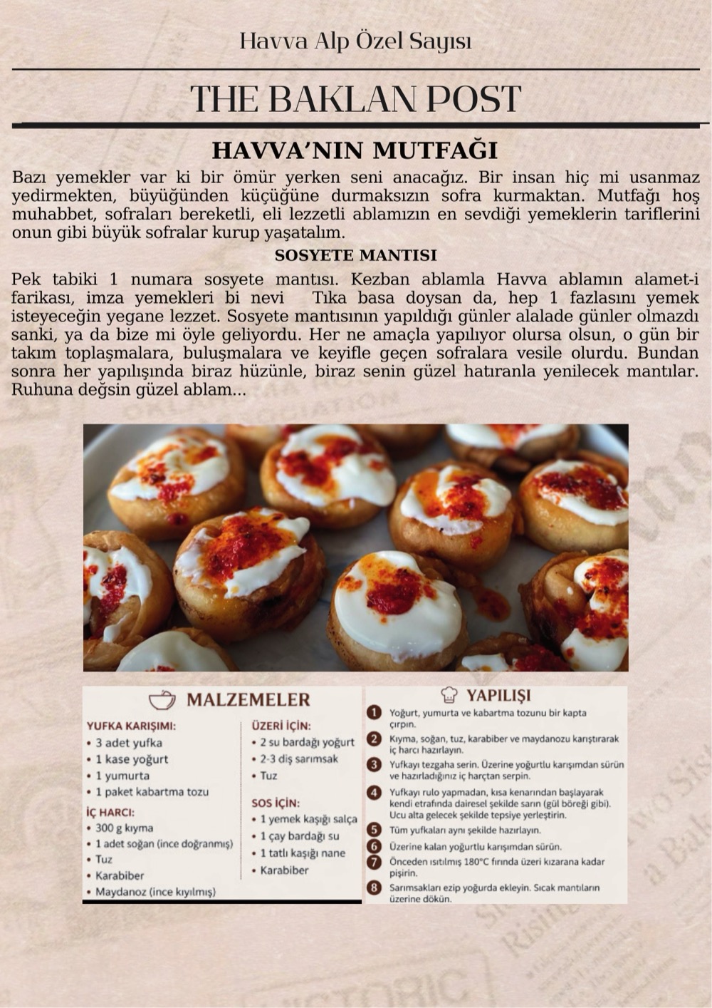 The Baklan Post — Sayfa 15