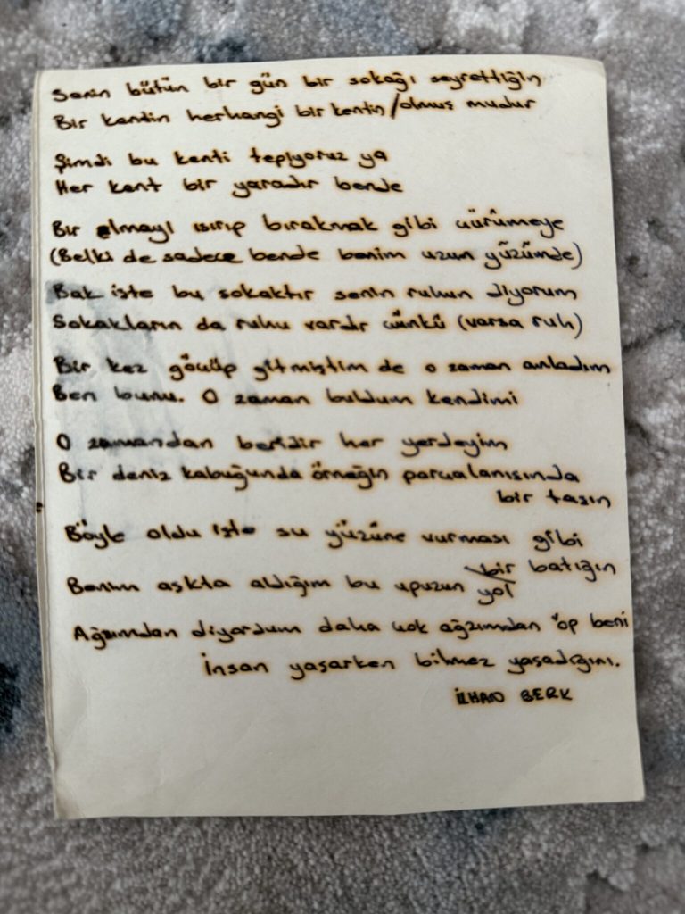 Sevdiği Sözler